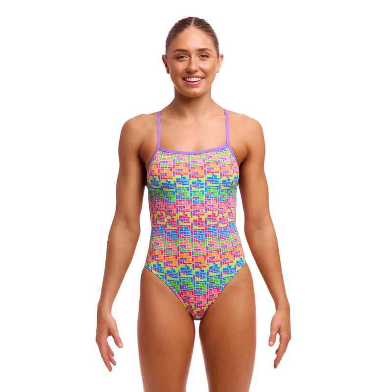 Funkita Jig Jag Single Strength Ladies Swimsuit