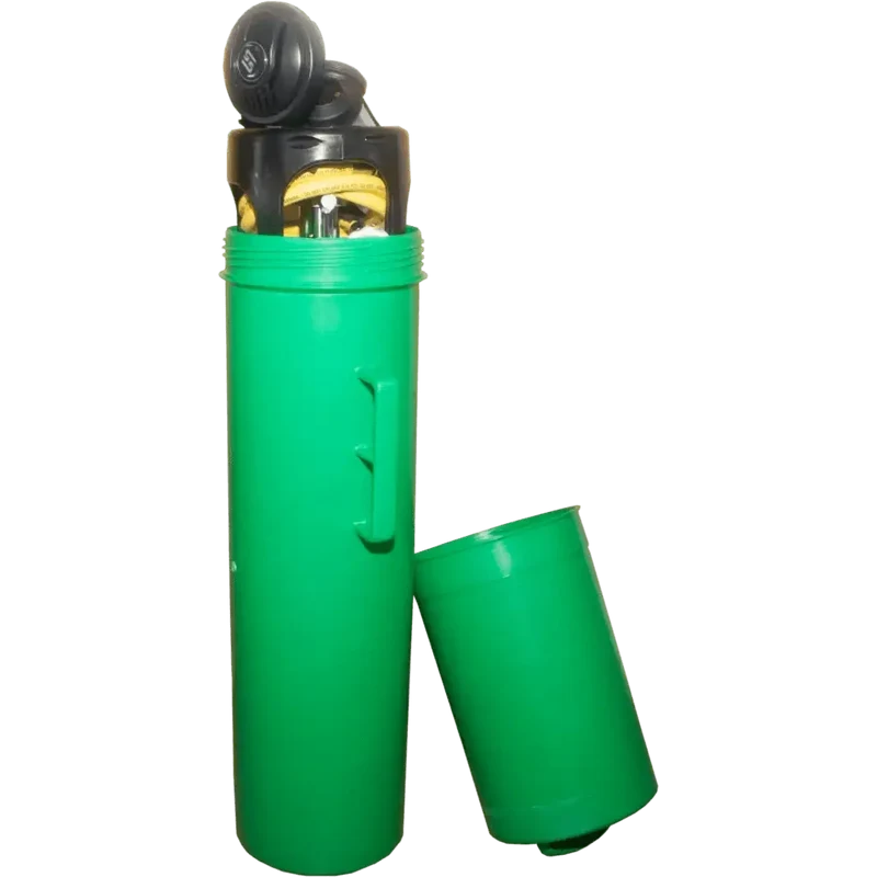 SOS Oxygen Rescue Kit complete, Steel 5 l green/white 5l