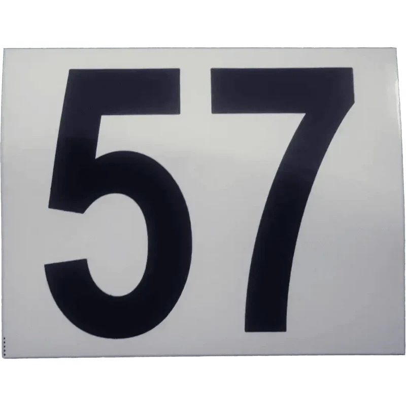 MOD Decal 57 white/black 10,5cm x 8cm