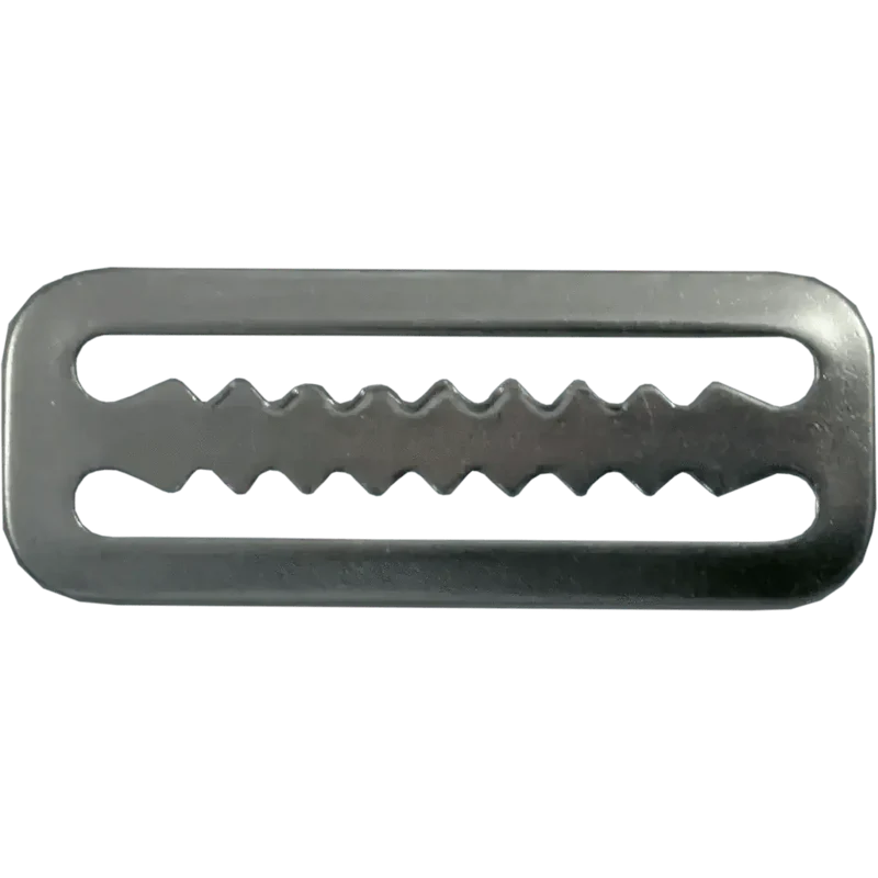 Belt Stop Serrated for Harness Stainless Steel 50mm