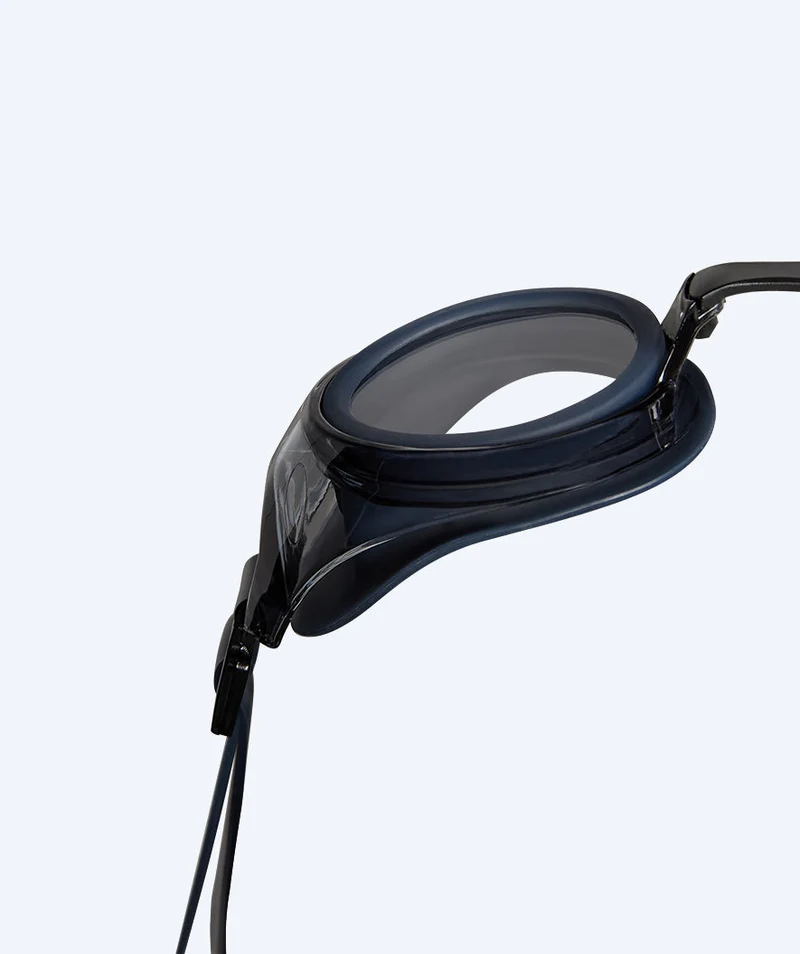 Watery Schwimmbrille für Erwachsene mit Hornhautverkrümmung - Longitude - Schwarz/Klar