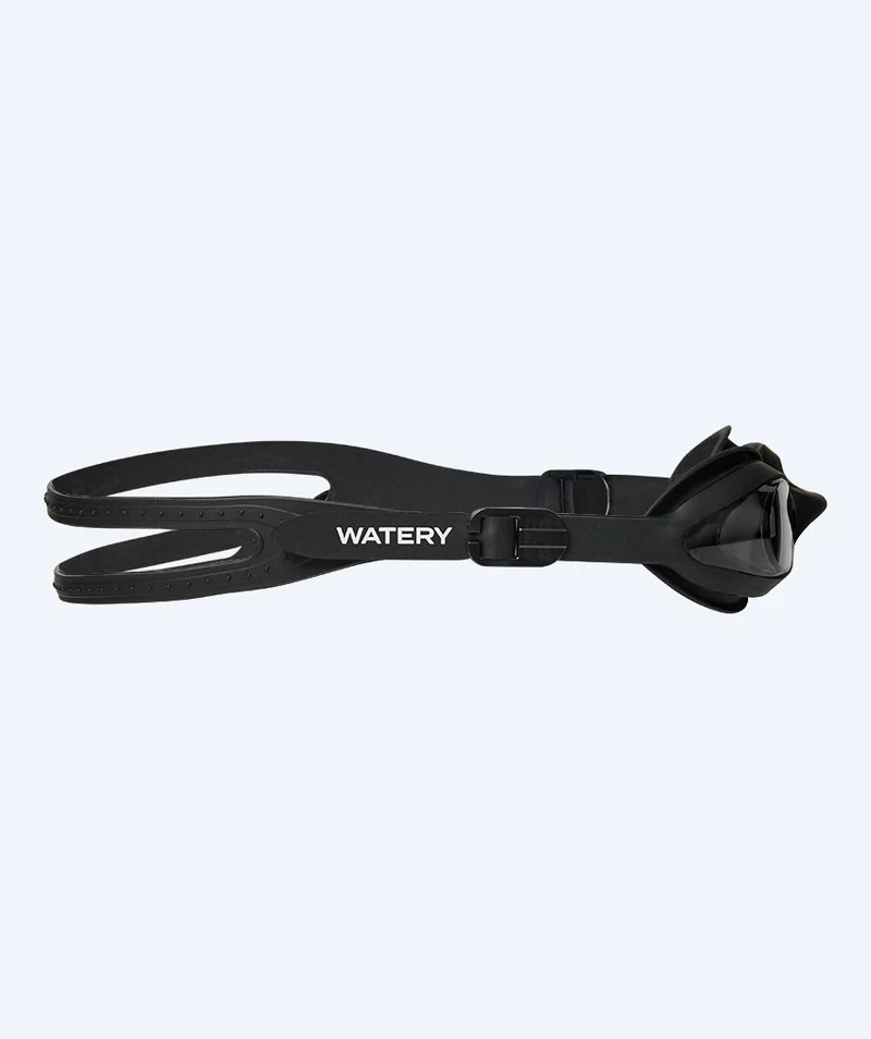 Watery Schwimmbrille für Kinder - Goose - Schwarz
