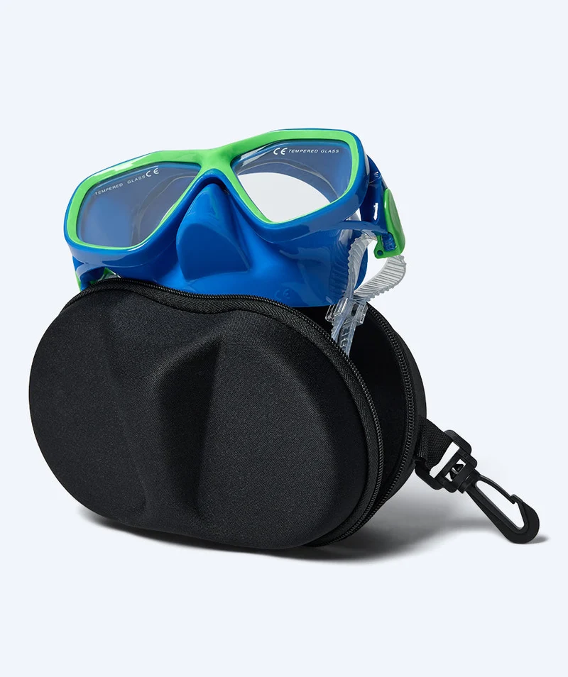 Watery Tauchmaske für Kinder (4-10) - Tropical - Blau/Grün