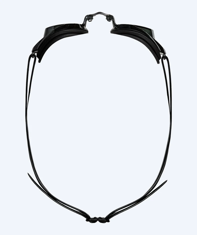 Watery Elite Schwimmbrillen - Captain Mirror - Schwarz/Silber