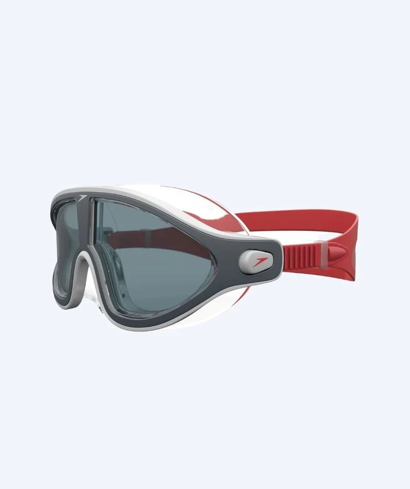 Speedo Schwimmmaske - Rift Pro - Rot (Smoke Scheiben)