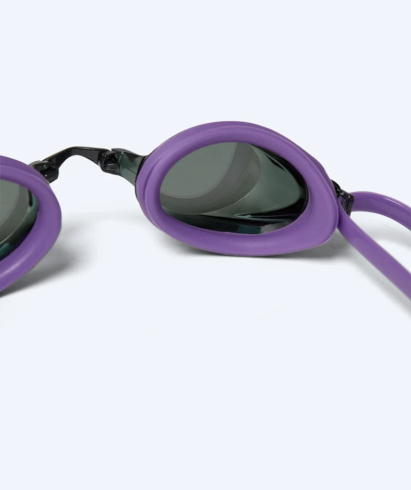 Watery Elite Schwimmbrillen - Captain Mirror - Lila/Silber