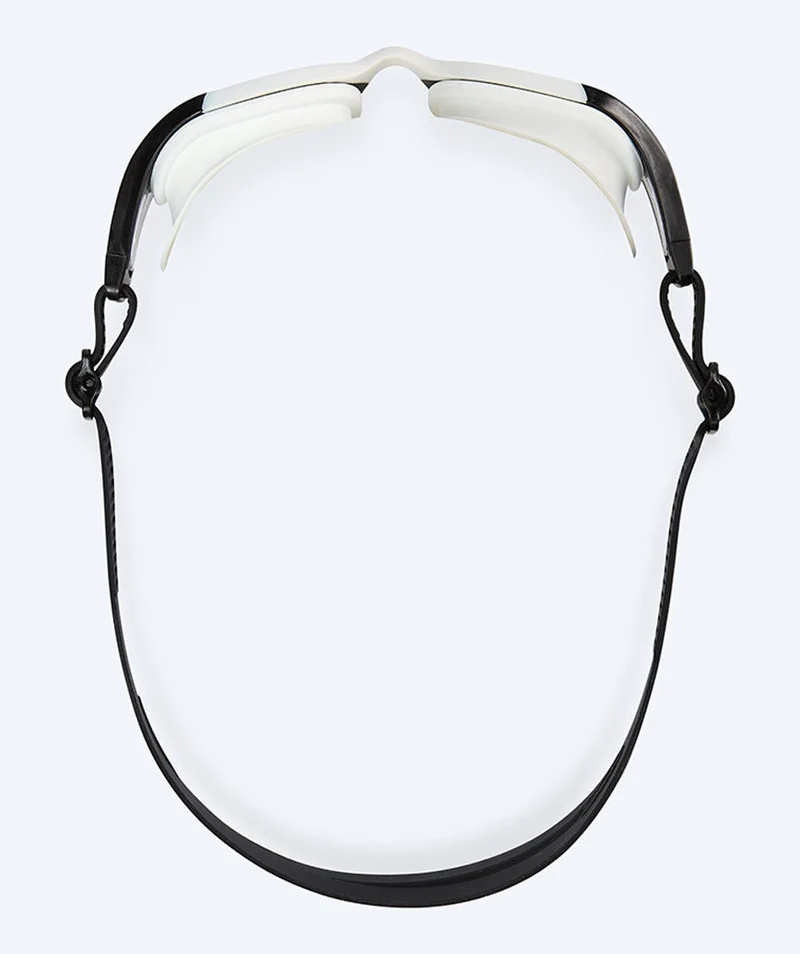 Watery Schwimmbrille für Freizeitschwimmer - Clyde Active - Schwarz/Klar