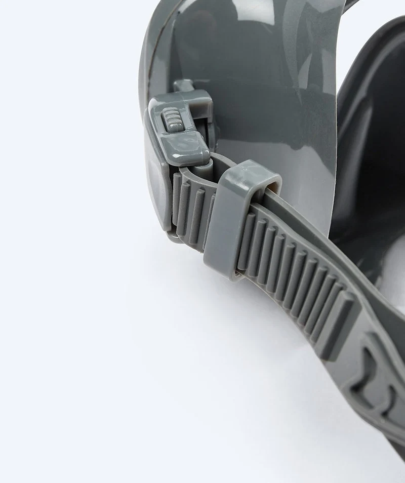 Watery Schnorchelset für Erwachsene - Fisher/Cliff - Rosa/Grau