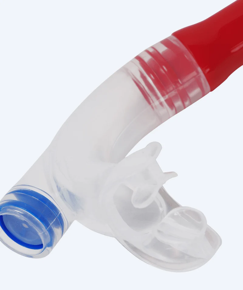 Speedo Mittelschnorchel - Rot/Blau