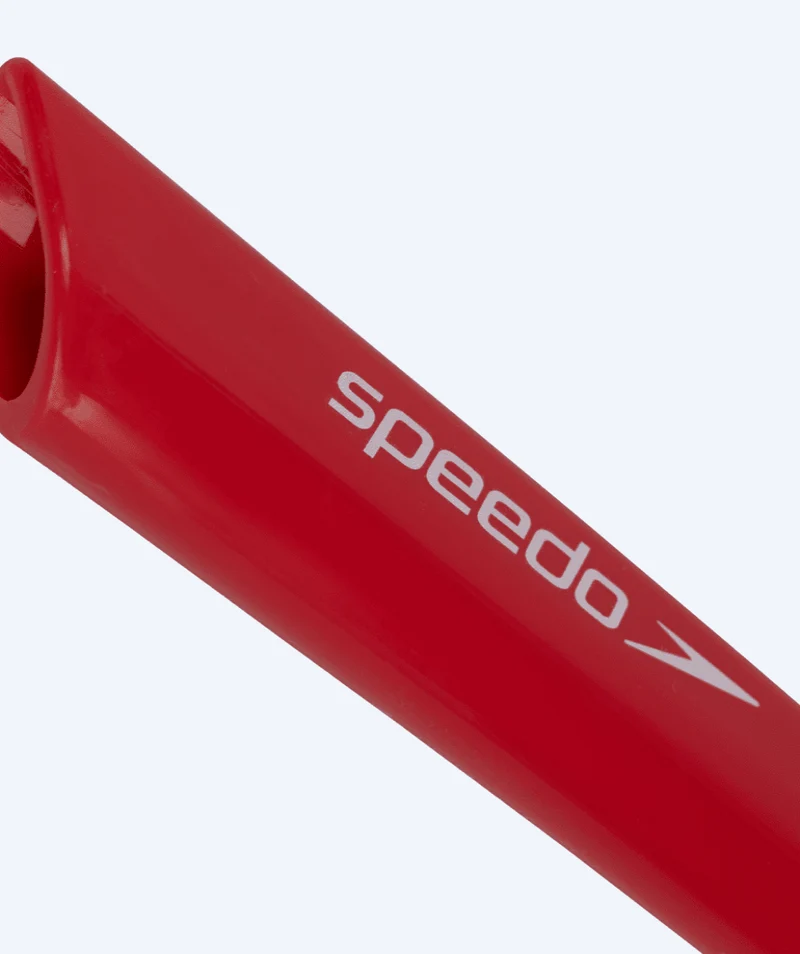 Speedo Mittelschnorchel - Rot/Blau