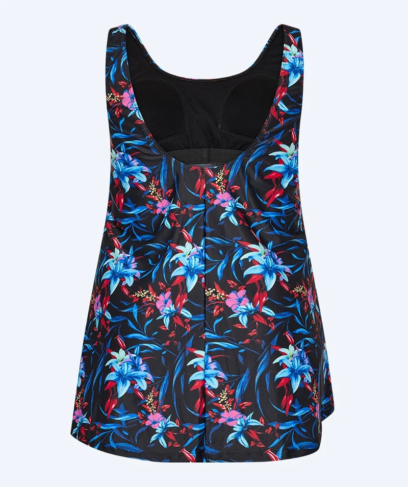 Watery Badeanzug mit Rock für Damen - Laguna - Arvin Blue