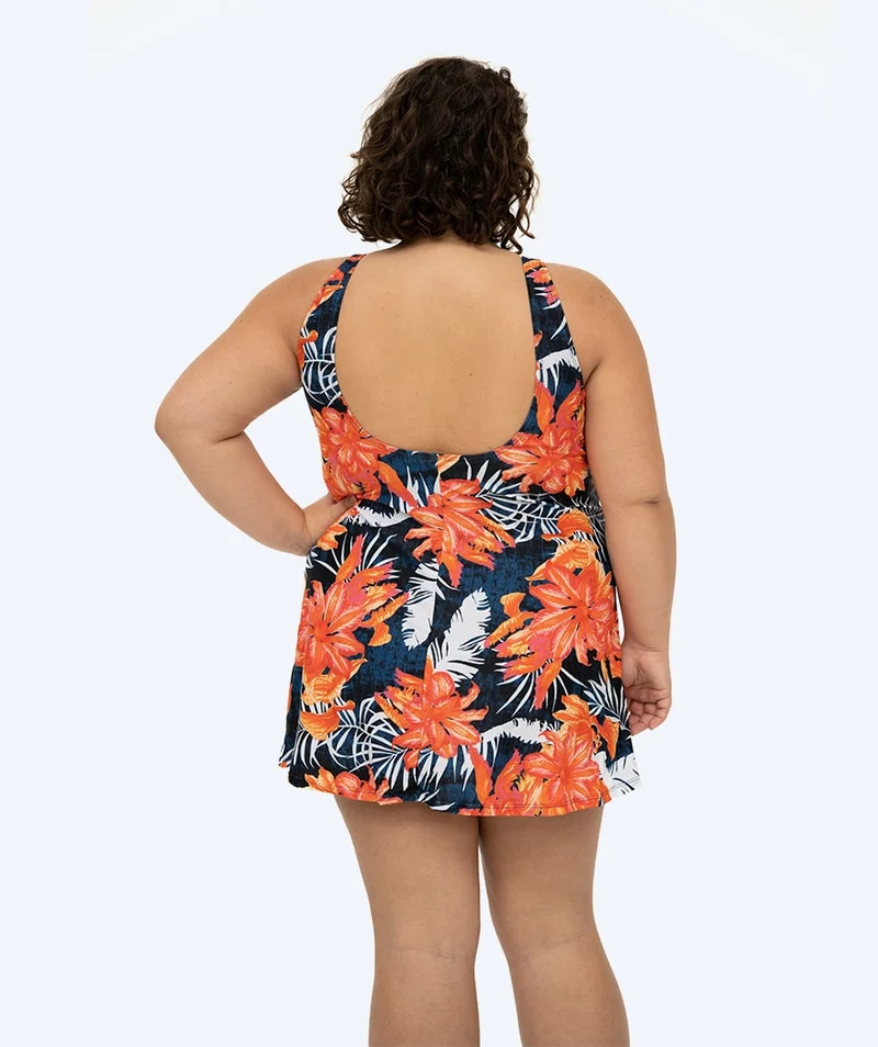 Watery Badeanzug mit Rock für Damen - Laguna - Arvin Orange