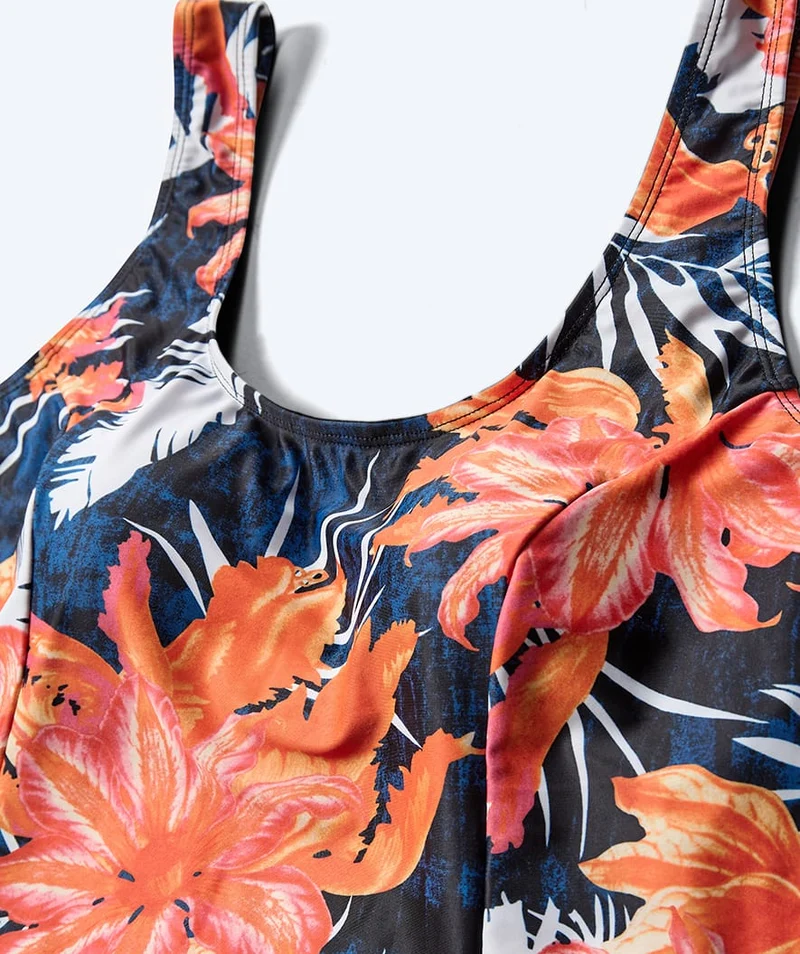 Watery Badeanzug mit Rock für Damen - Laguna - Arvin Orange