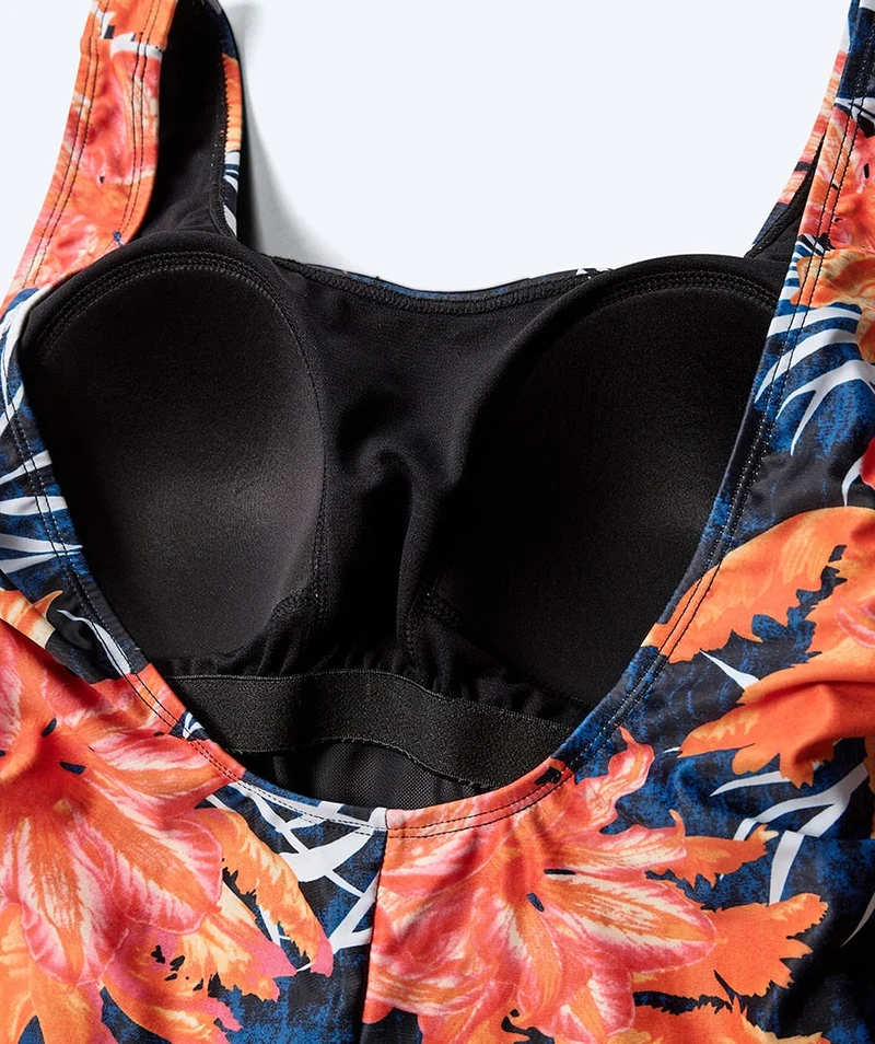 Watery Badeanzug mit Rock für Damen - Laguna - Arvin Orange
