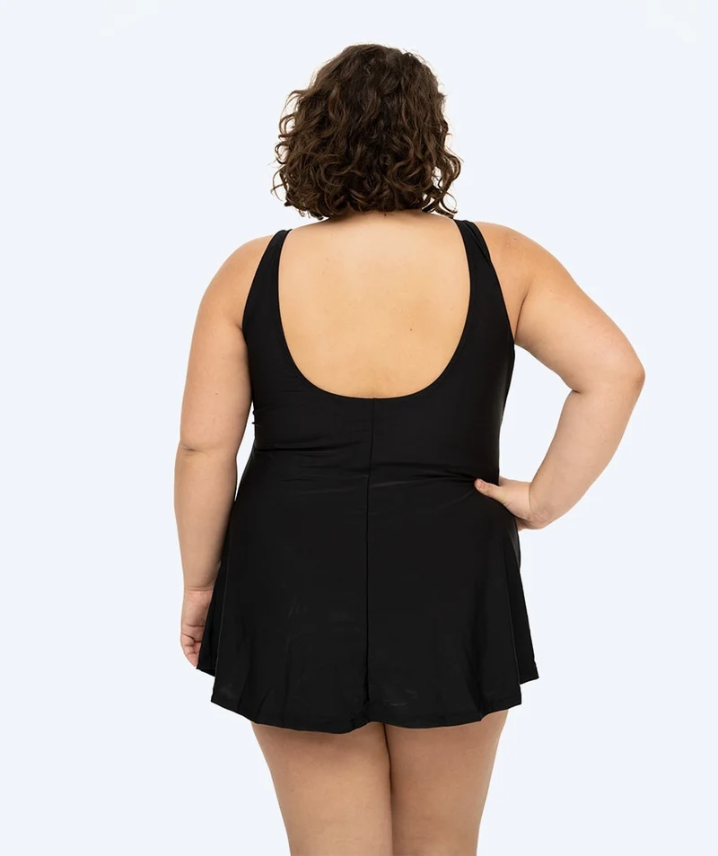 Watery Badeanzug mit Rock für Damen - Dayla - Schwarz