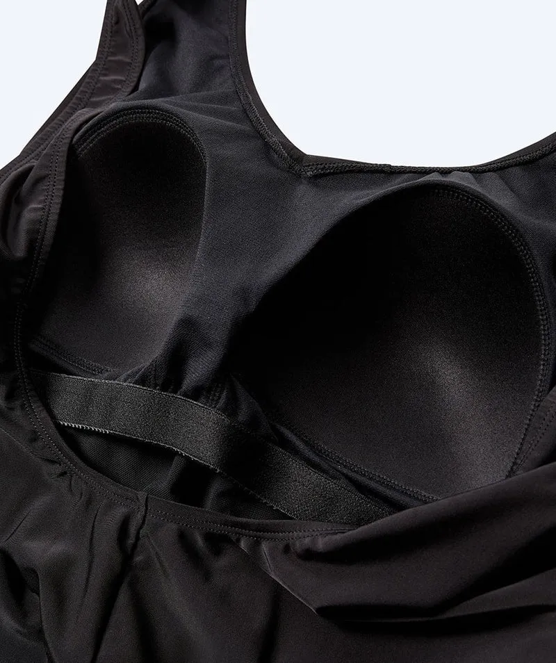 Watery Badeanzug mit Rock für Damen - Dayla - Schwarz