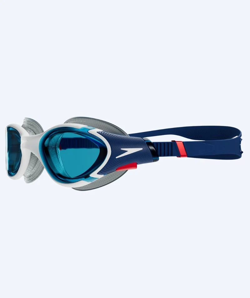 Speedo Schwimmbrille für Freizeitschwimmer - Biofuse 2.0 - Blau (Smoke Scheiben)