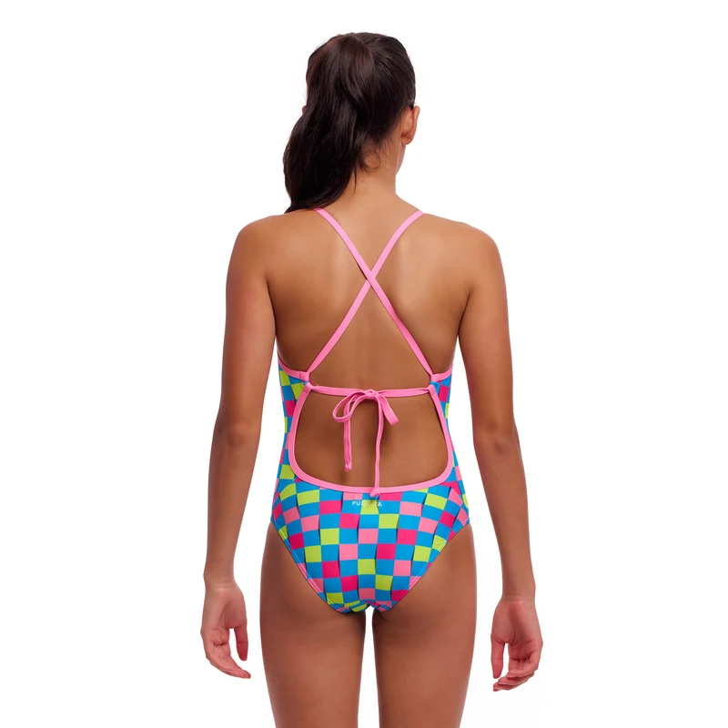 Funkita Post It Tie Me Tight Girls Swimsuit