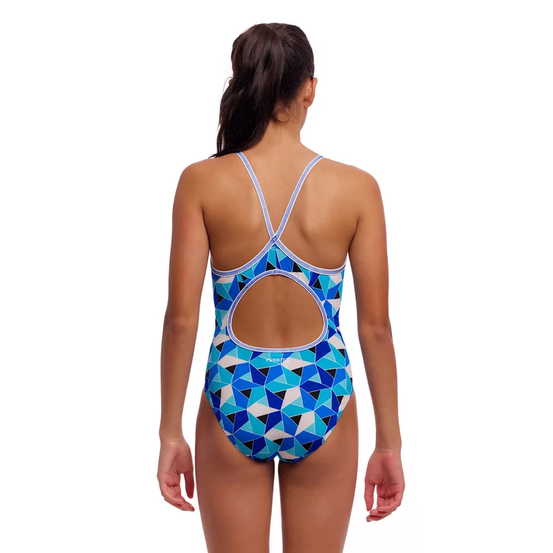 Funkita Tetra Tonic Girl's Diamond Back Swimsuit
