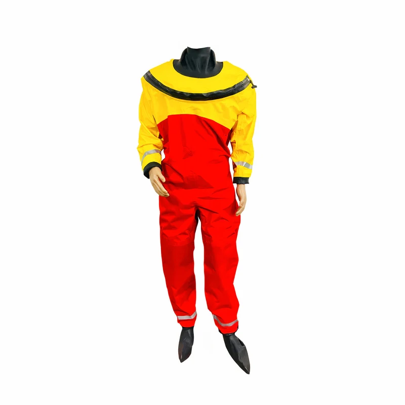 Dry Fashion Rescue Trockenanzug gelb/rot