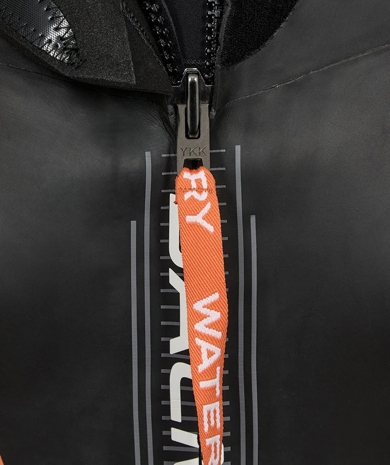 Watery Neoprenanzug für Herren - Salmon Glide - Schwarz/Orange