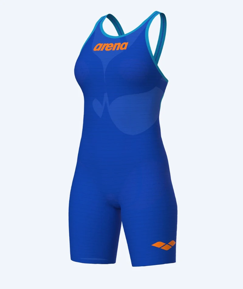 Arena Wettkampf Badeanzug für Damen - Carbon Air 2 - Blau/Orange