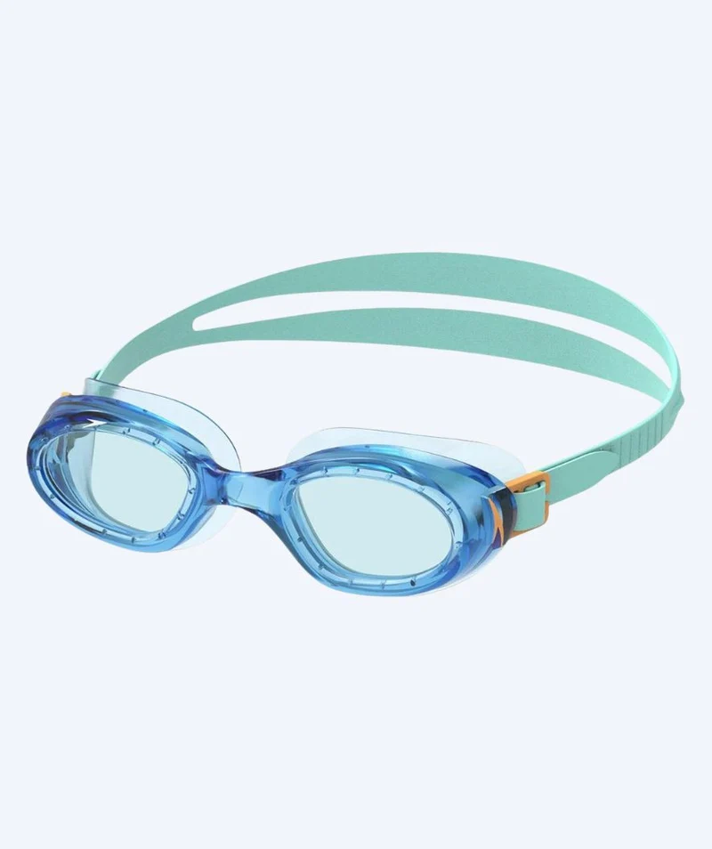 Speedo Schwimmbrille für Kinder (6-16) - Futura Hydrospex - Türkis/Blau