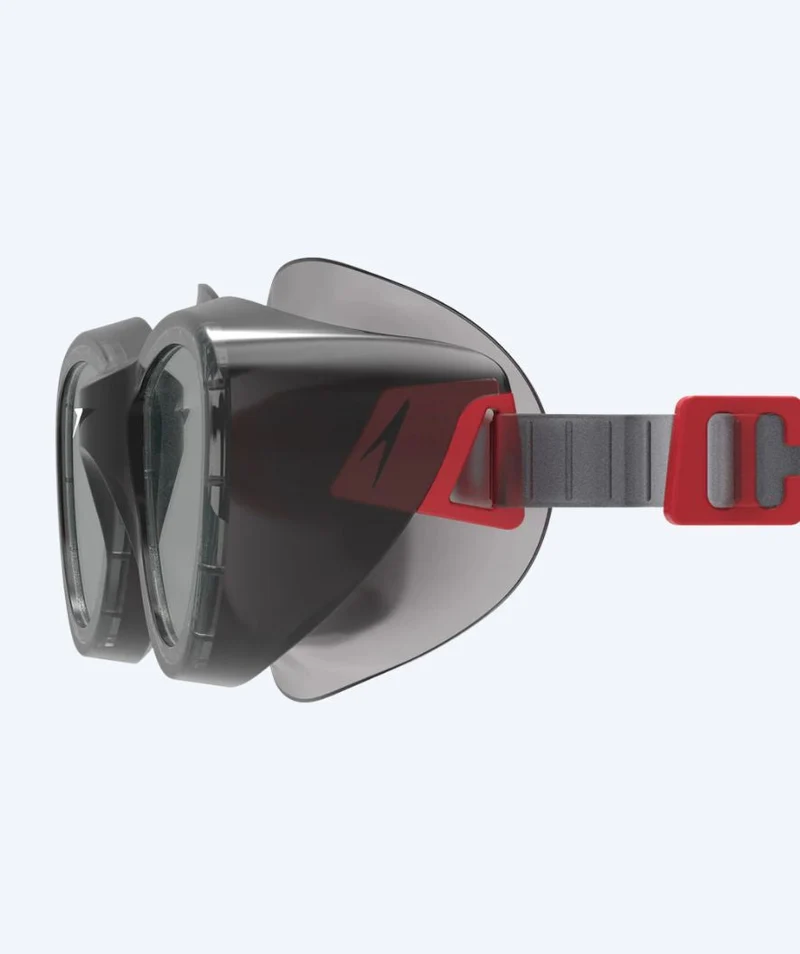 Speedo Schwimmbrille für Freizeitschwimmer - Futura Hydrospex - Schwarz/smoke