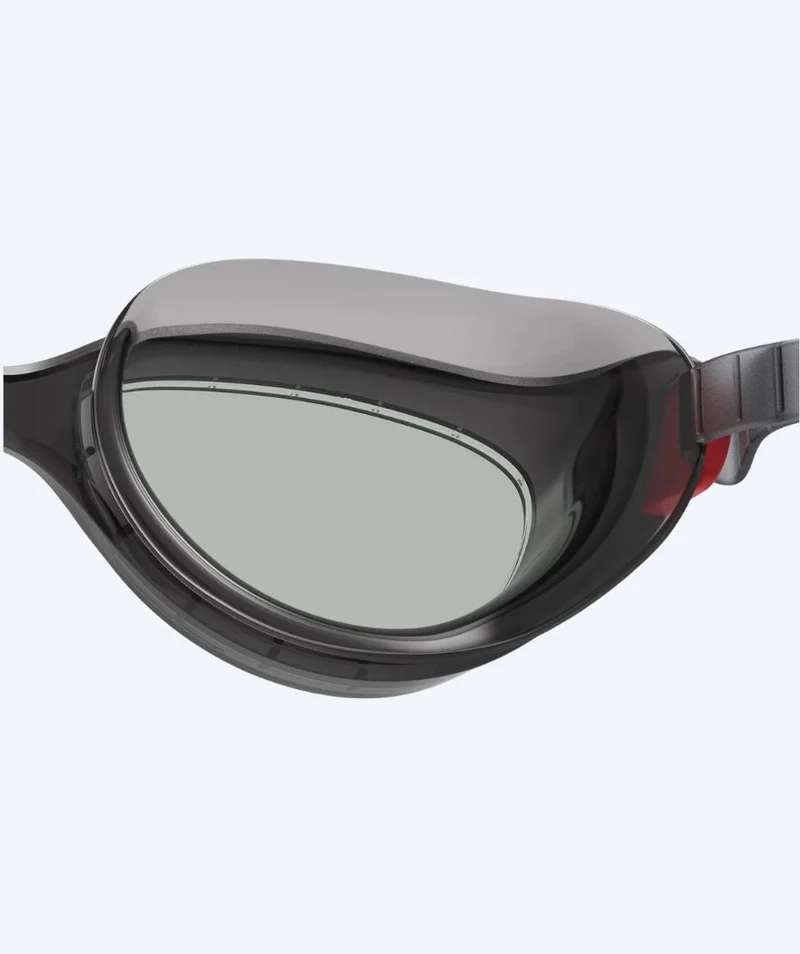Speedo Schwimmbrille für Freizeitschwimmer - Futura Hydrospex - Schwarz/smoke