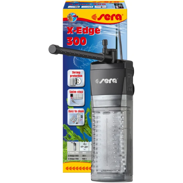Sera X-Edge 300 Eck-Innenfilter 50-100l
