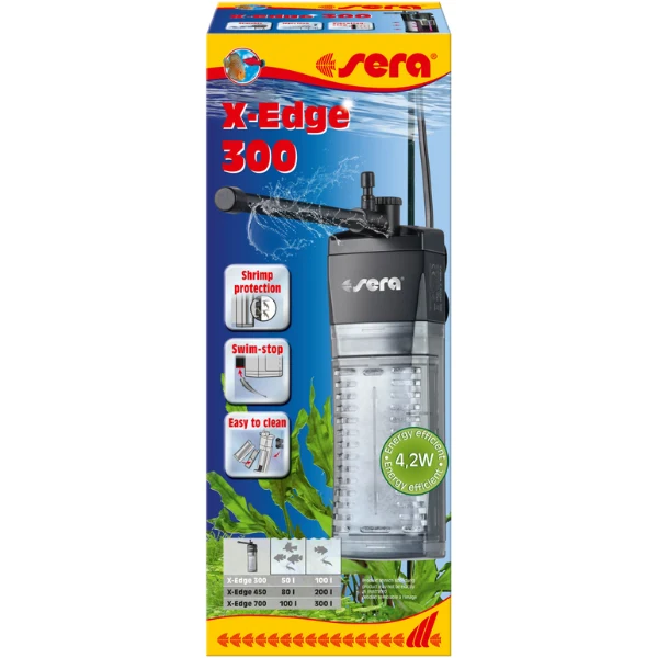 Sera X-Edge 300 Eck-Innenfilter 50-100l