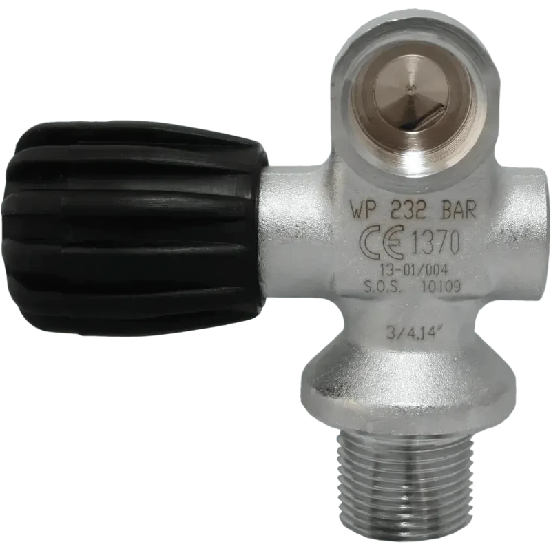 DIRZONE Mono Valve NPSM 3/4, 232 Bar matt chrome NPSM3/4 G5/8 232bar