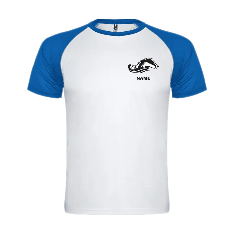 Bromley Swimming Club Team T-Shirt - White/Royal