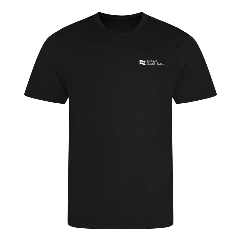 Swim England South East Open Water Regional Championships 2025 T-Shirt - Jet Black