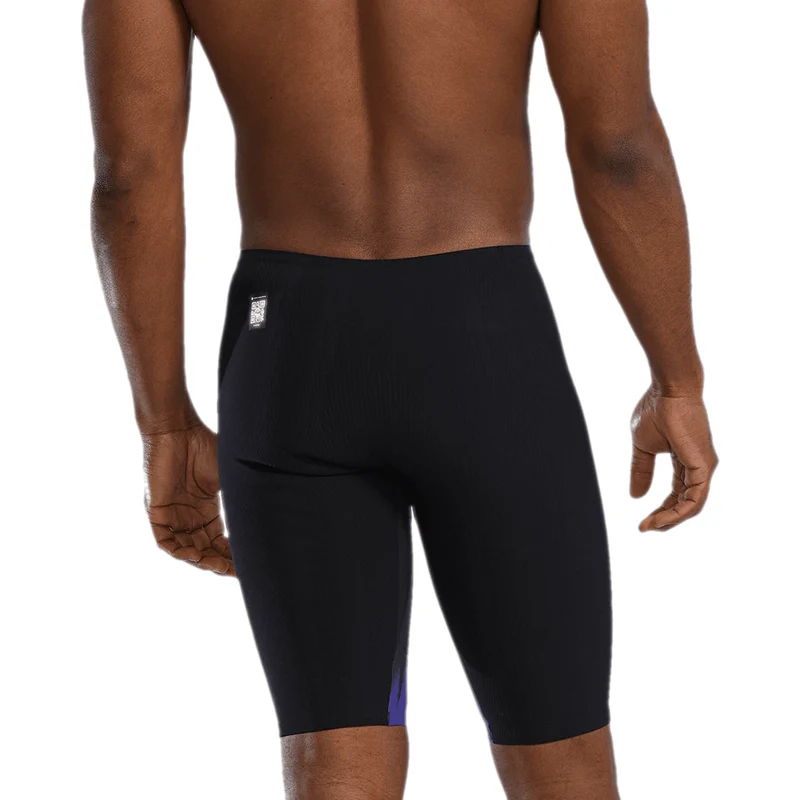 TYR Shockwave Men's High Waisted Jammers - Lime/Navy
