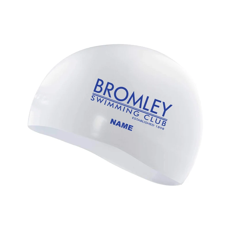 Bromley Swimming Club Named Dome Racing Swimming Cap