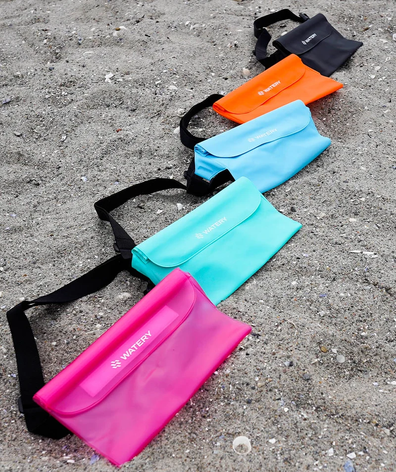 Watery wasserdichter Bum Bag - Talia - Blau