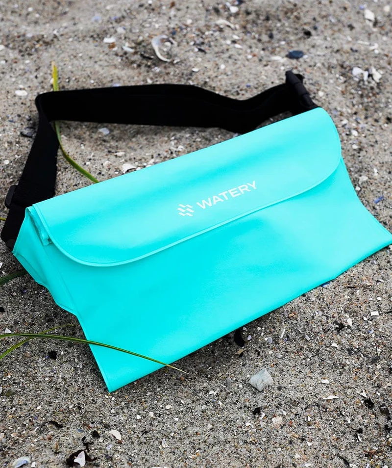 Watery wasserdichter Bum Bag - Talia - Mintgrün