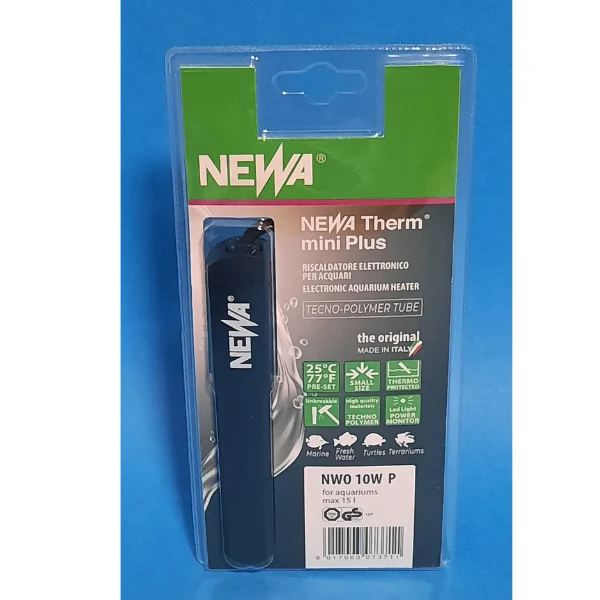 Newa Nano Heizer 10W 25°C Voreingestellt max. 15l