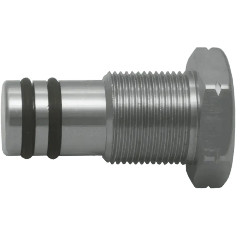 Blanking plug right matt chrome