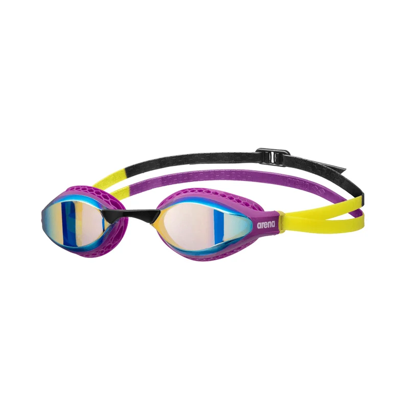 Arena Airspeed Mirror Goggles - Aqua/Plum/Lime