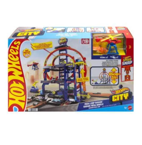 Hot Wheels City Mega Looping Garage