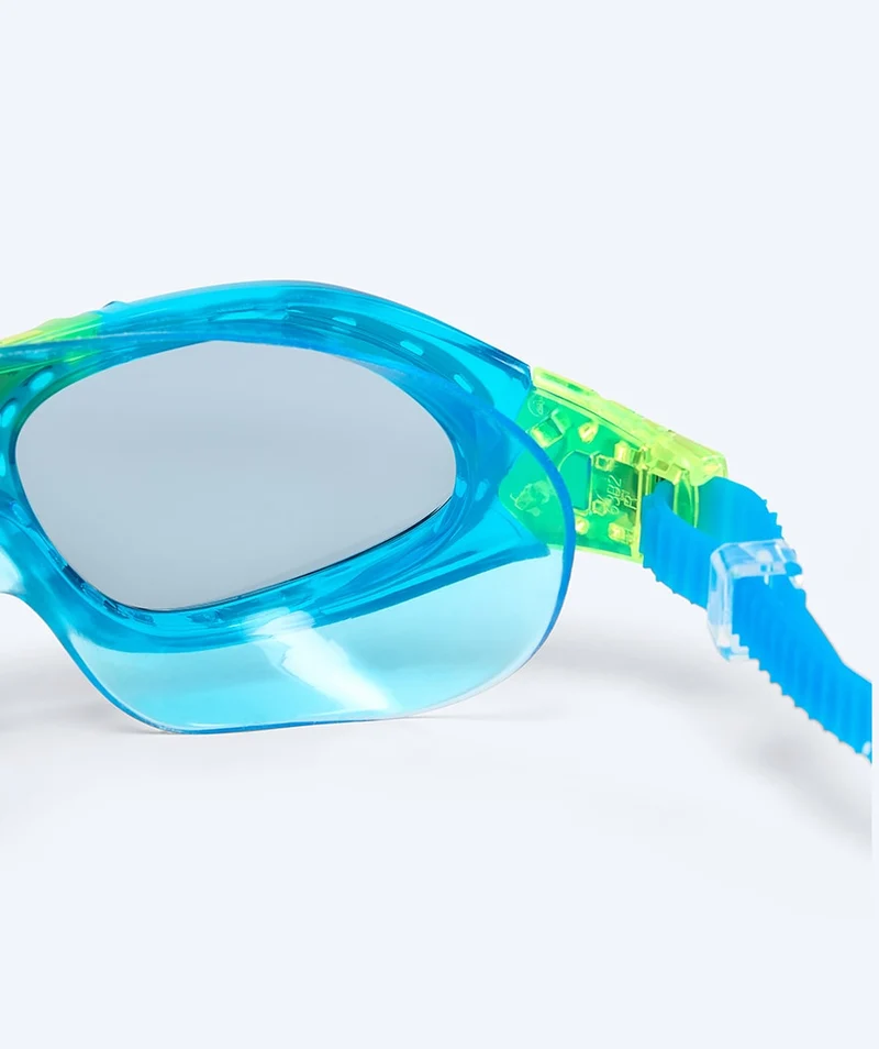 Watery Schwimmbrille für Kinder - Mantis 2.0 - Blau (Smoke Scheiben)