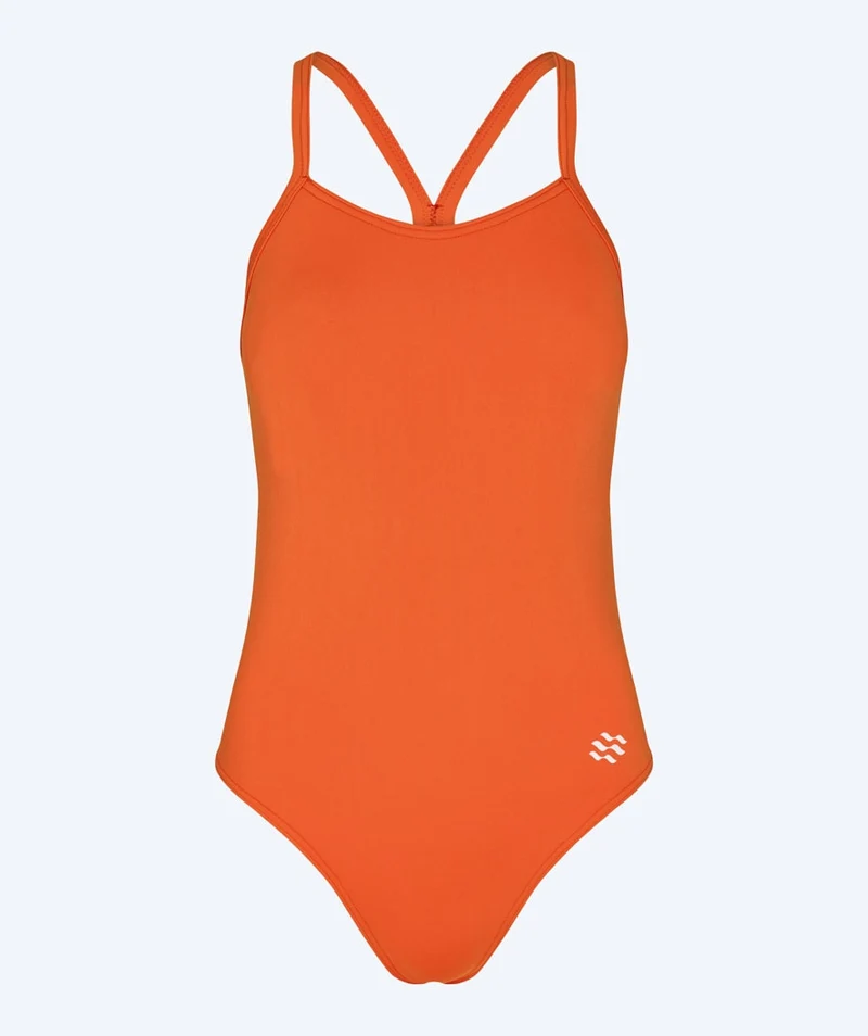 Watery Badeanzug für Damen - Eco Freestyler - Orange