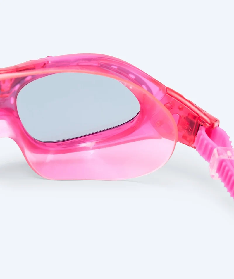 Watery Schwimmbrille für Kinder - Mantis 2.0 - Rosa (Smoke Scheiben)