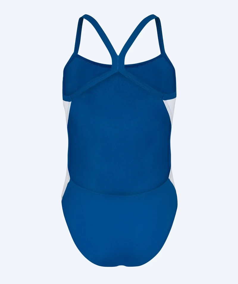 Watery Badeanzug für Damen - Sidestroke Solid - Dunkelblau