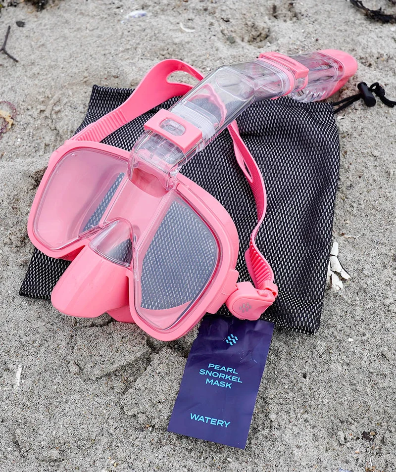 Watery Vollgesichtstauchmaske für Erwachsene - Pearl - Rosa