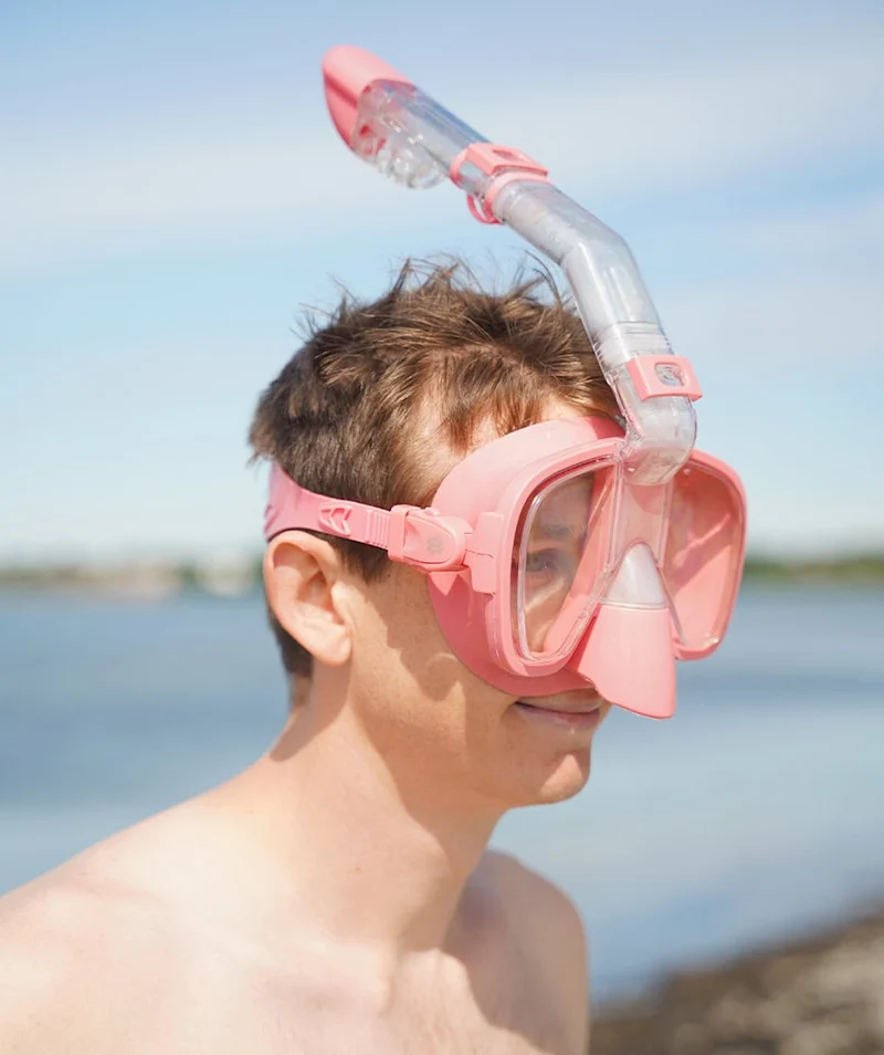 Watery Vollgesichtstauchmaske für Erwachsene - Pearl - Rosa