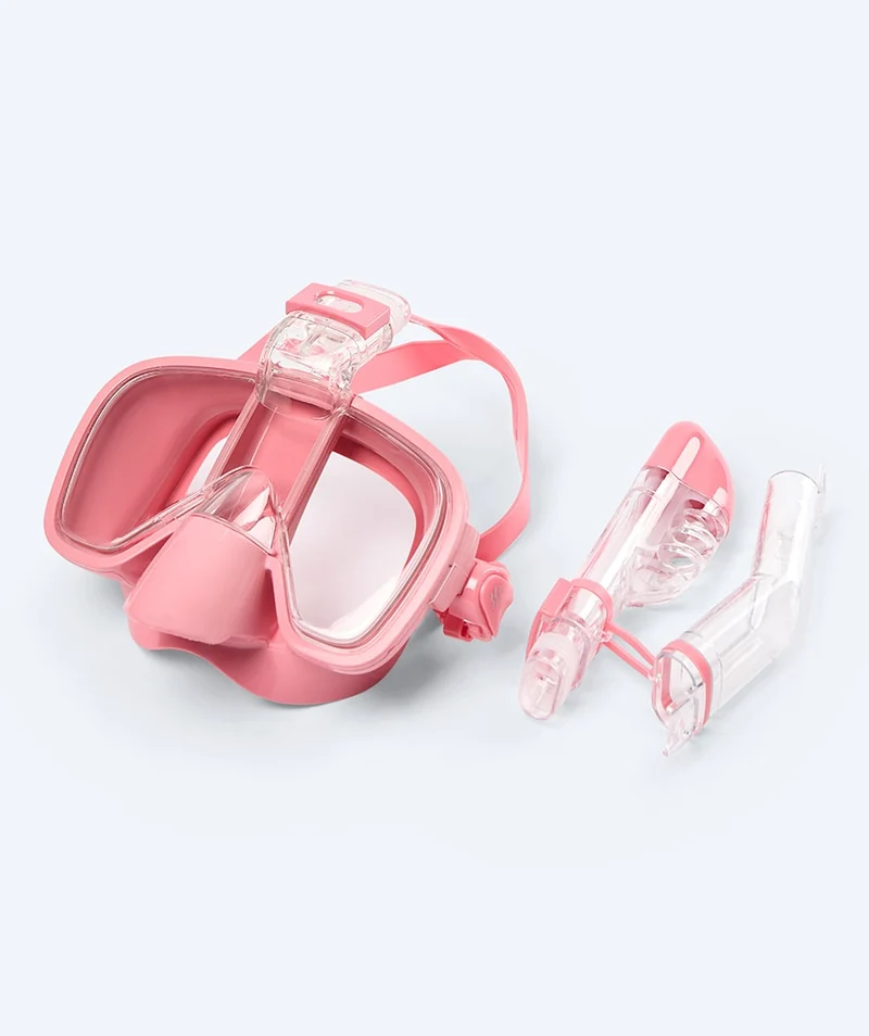 Watery Vollgesichtstauchmaske für Erwachsene - Pearl - Rosa