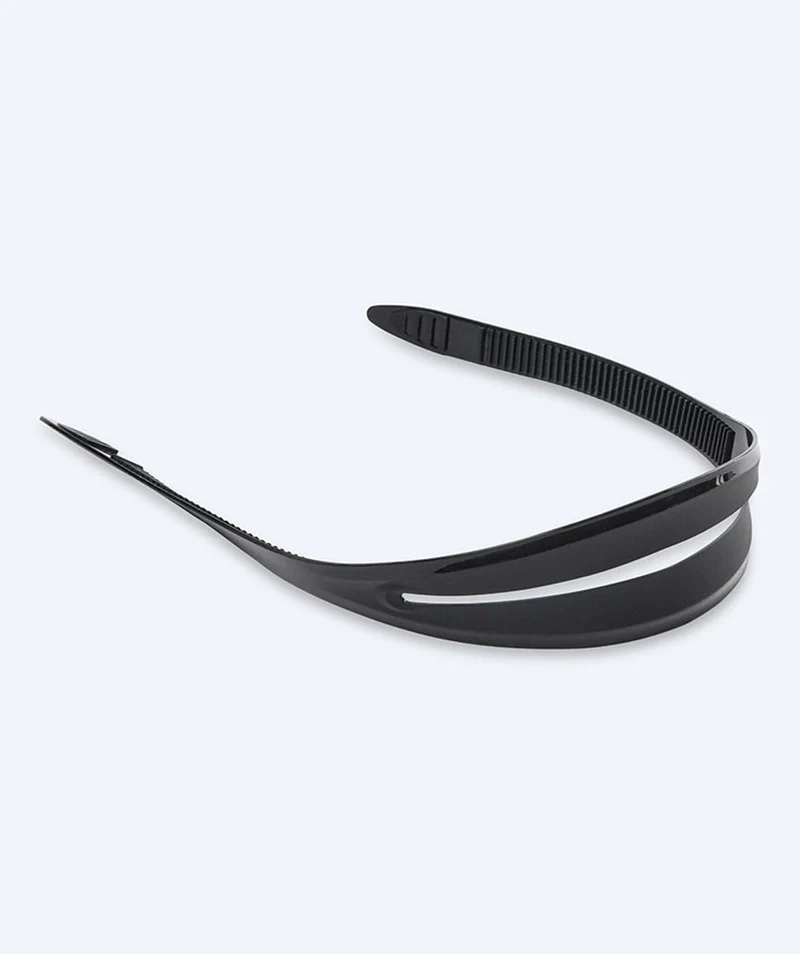Watery 04 Silikon Maskenband für Tauchermasken - Schwarz